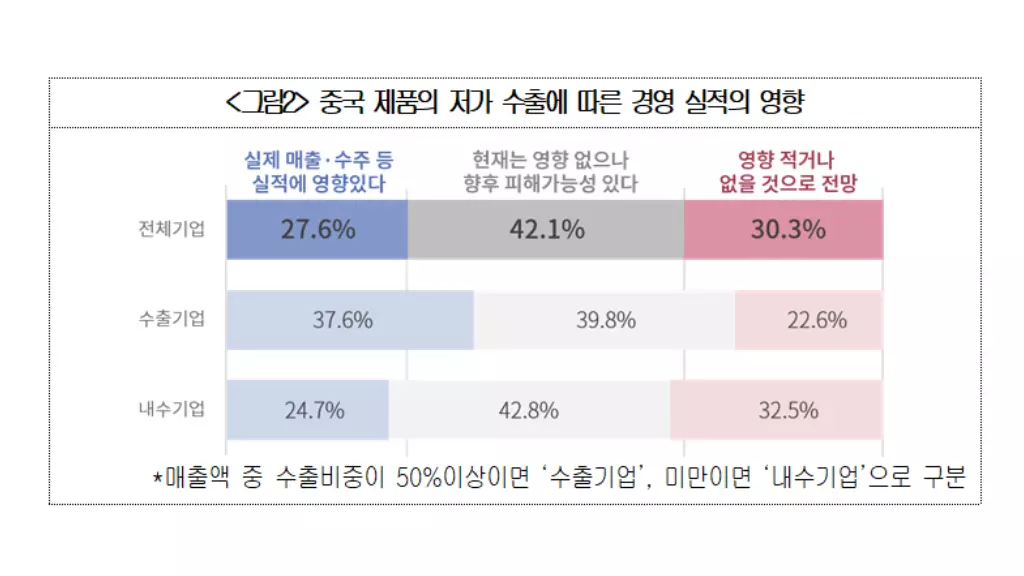 중국발 저가 공세와 기술 추격의 위협